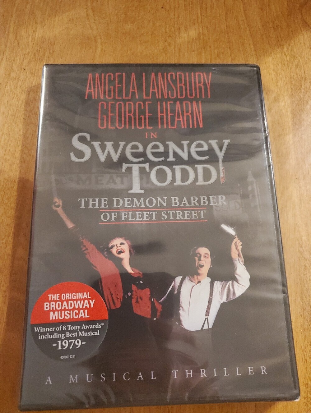 Sweeney Todd - The Demon Barber of Fleet Street DVD Angela Lansbury NEW
